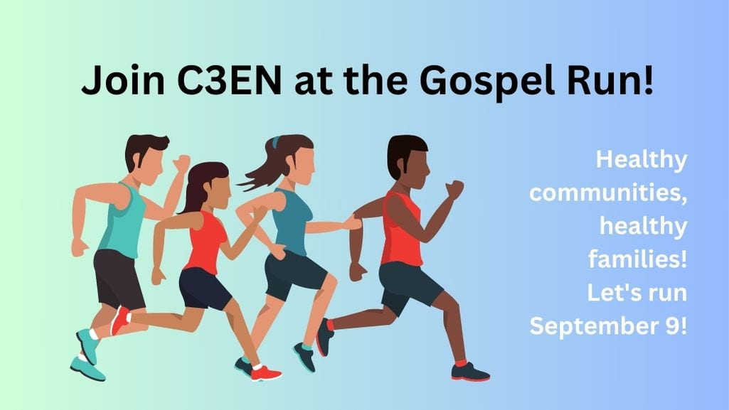 Join C3EN at the Gospel Run on September 9!
